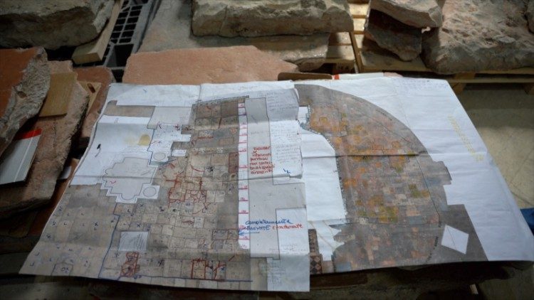 Projeto de recuperação do pavimento da Basílica do Santo Sepulcro