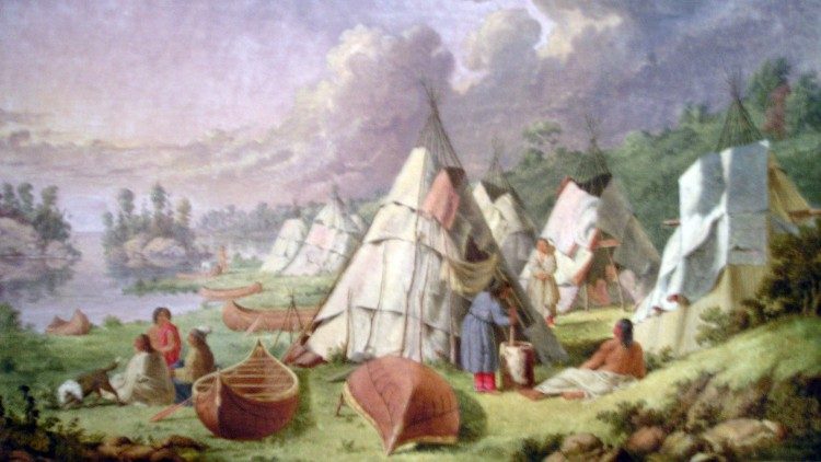 Popujt e "First Nations” (Pikturë e Paul Kane)