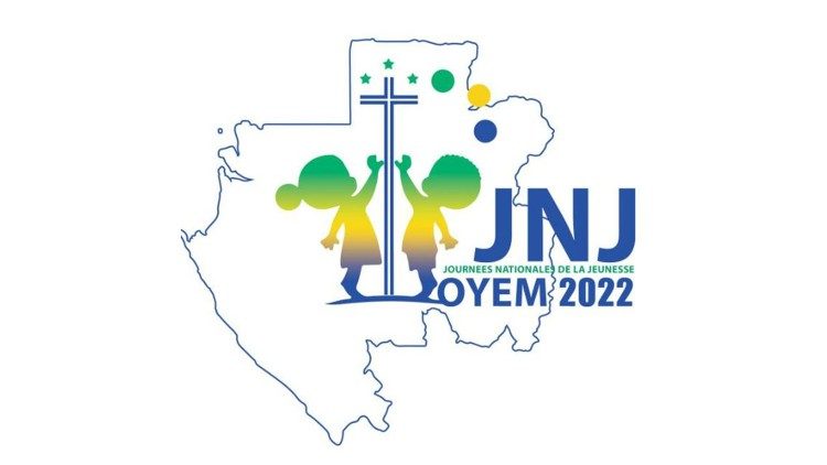 Logo des Journées nationales de la jeunesse du Gabon - Oyem 2022