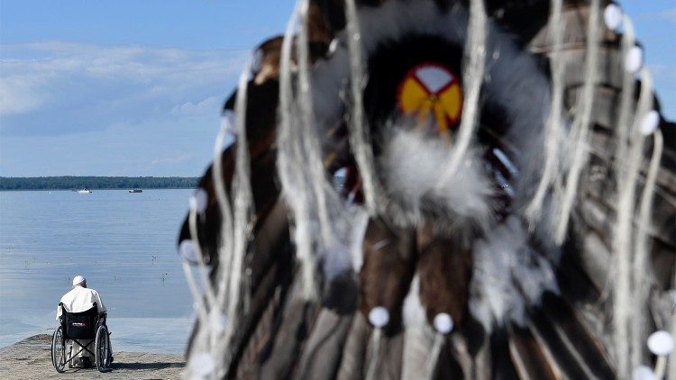 Franziskus nimmt letzte Woche an einer Wallfahrt der First Nations in Kanada teil