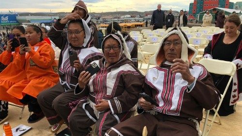 Avant de quitter le Canada, le Pape s'est adressé aux jeunes Inuits
