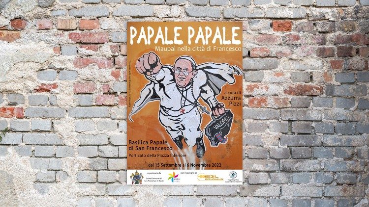 El cartel de la exposición Papal Papal