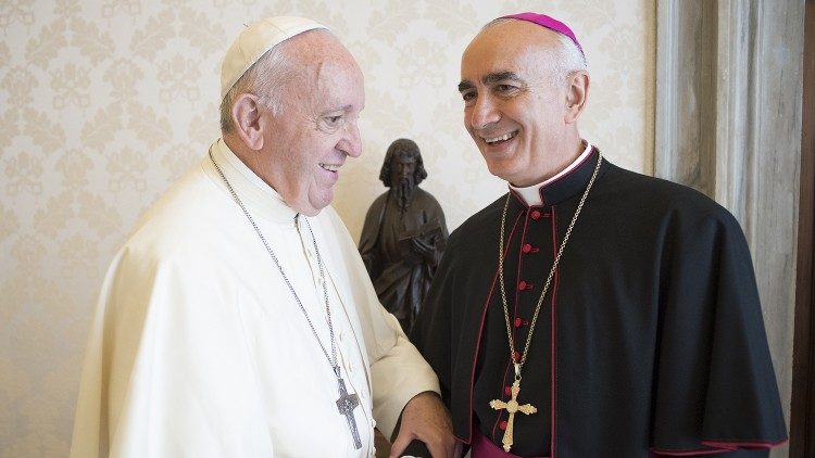 Ferenc pápa kinevezte Antonio Staglianò püspököt a Pápai Teológiai Akadémia élére