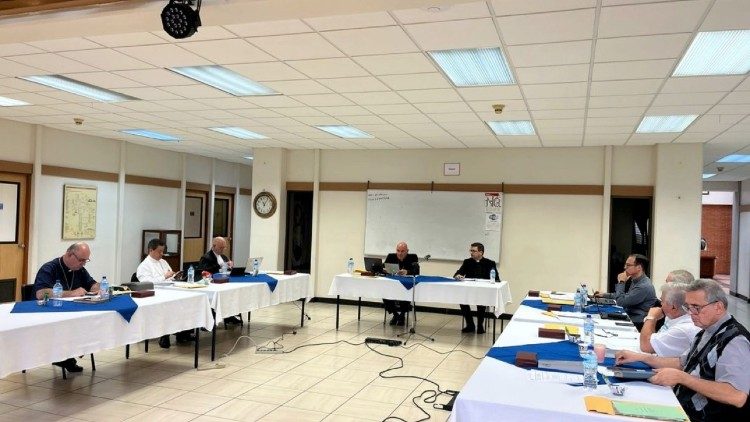 Asamblea Ordinaria de los Obispos de Costa Rica, en agosto de 2022.