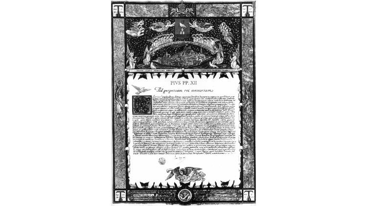 Il documento di Pio XII