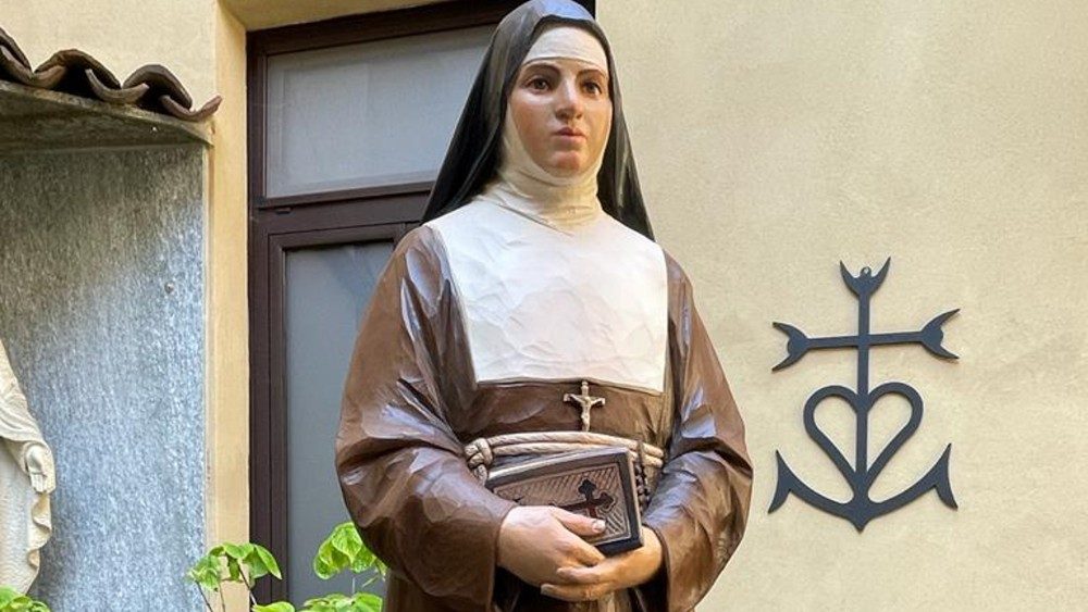 A statue of St. Francesca Rubatto