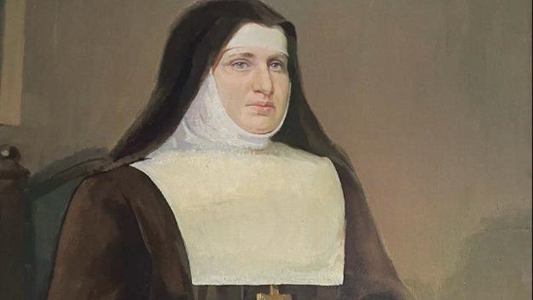 Ein Bild von der Heiligen Francisca Rubatto