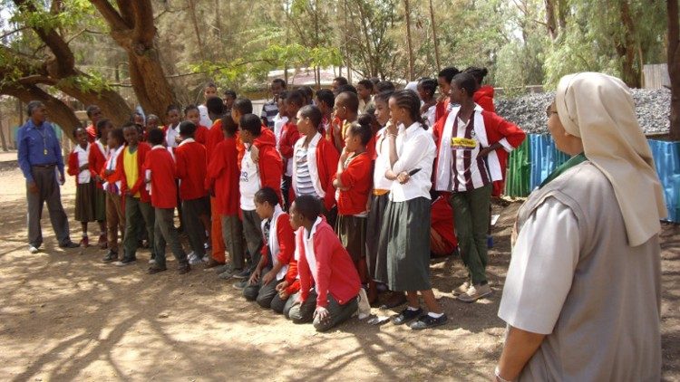The nuns offer service in Ethiopia