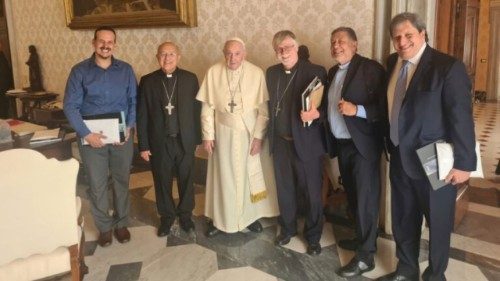 Le Pape François a rencontré la présidence de la CEAMA