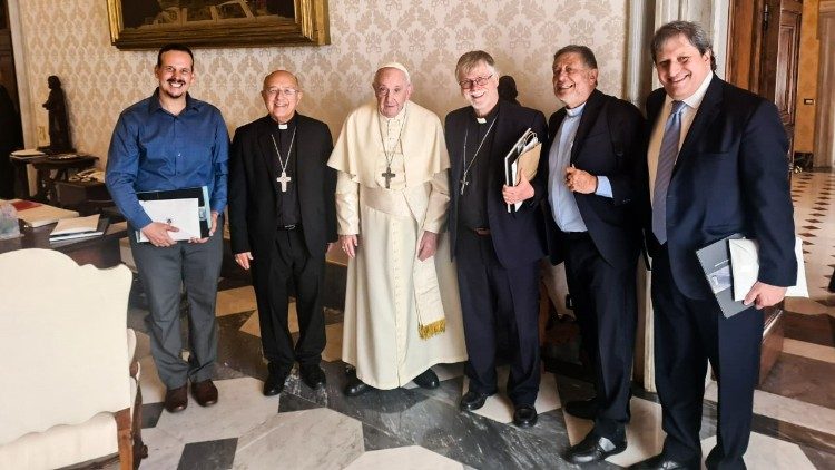 A presidência da CEAMA encontrou o Papa Francisco no início de setembro