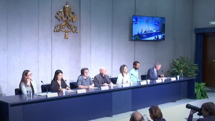 Tisková konference k prezentaci aktivity 6. září ve Vatikánu