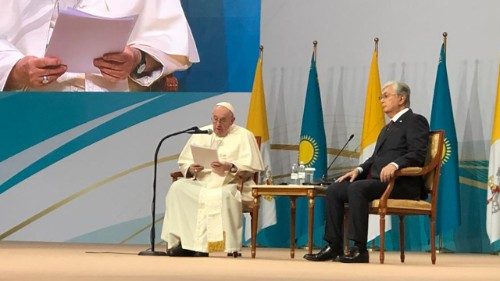 Kazakhstan, Francesco: la pace è via di sviluppo tra le follie dei conflitti