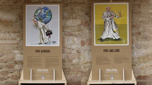 Assisi, l'Urban Art di Maupal racconta Papa Francesco