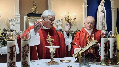 Le cardinal Krajewski débute sa quatrième mission en Ukraine 