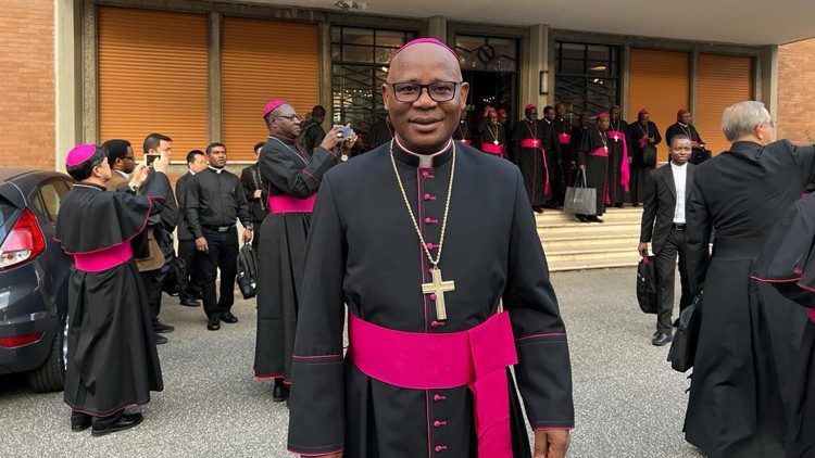 Bishop Francis Obafemi Adesina of Ijebu-Ode Diocese in Nigeria at the seminar in Rome