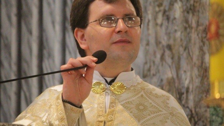 Der neue Weihbischof Maksim Ryabukha, S.D.B.