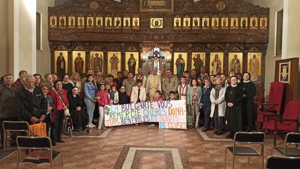 Благодарствена литургия за скаутите от региона на Клюз, Франция