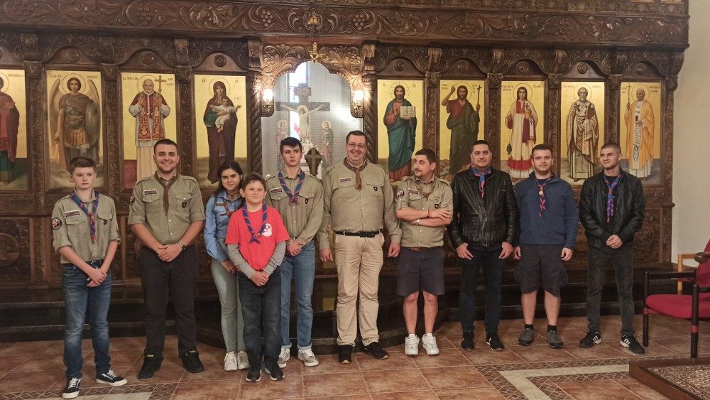 Благодарствена литургия за скаутите от региона на Клюз, Франция