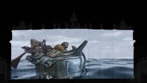 'Art and Faith': Video projection on St. Peter's Basilica 