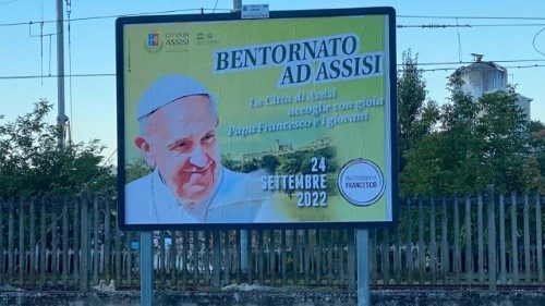 Asís recibe al Papa para la "Economy of Francesco"
