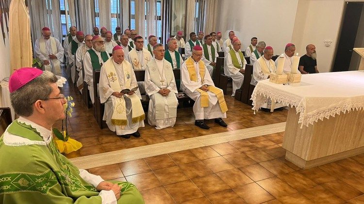Bispos Regional Sul 1 da CNBB em Roma - Visita Ad Limina