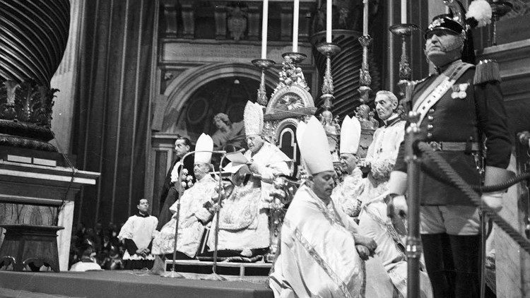 Падчас адкрыцця Другога Ватыканскага Сабора. 11.10.1962