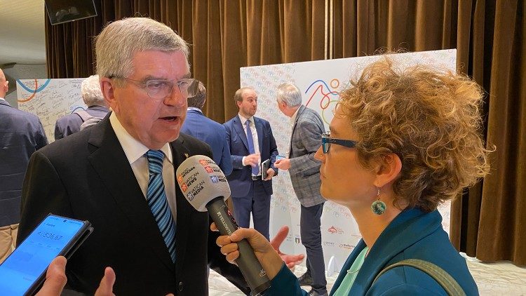 Prezident MOV Thomas Bach v rozhovore pre Vatican News