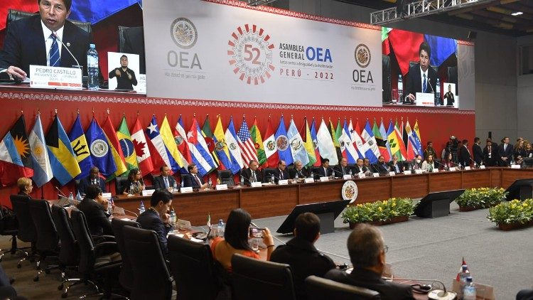 La 52 Asamblea general de la OEA inaugurada en Lima, Perú