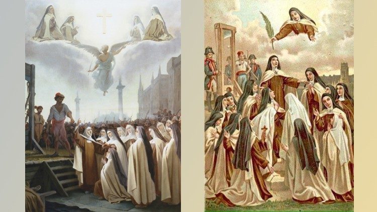 Las Carmelitas Descalzas de Compiègne, mártires por la salvación de Francia