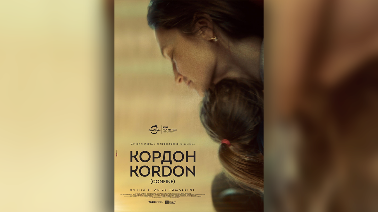 Plagát filmového dokumentu Alice Tomassiniovej „Kordon“ (2022)