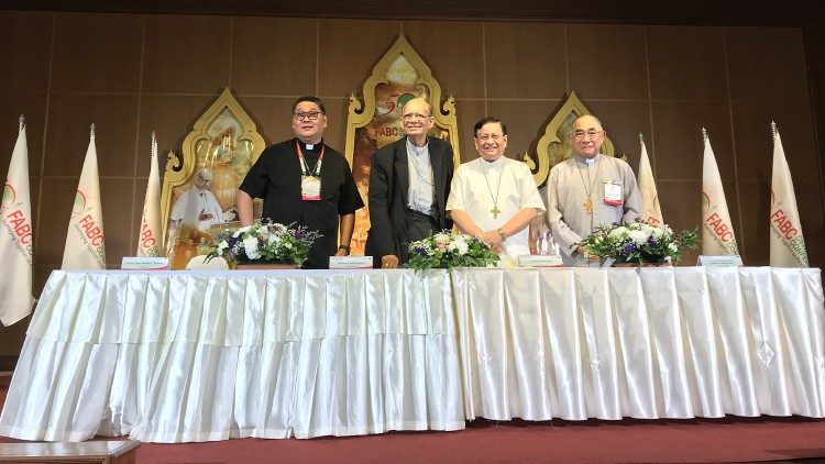 Coletiva sobre os trabalhos da Conferência Geral da Federação das Conferências Episcopais da Ásia (FABC) em andamento em Bangkok