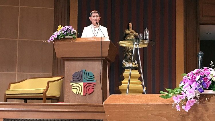 O cardeal Tagle falou à Conferência Geral da Federação dos episcopados da Ásia 
