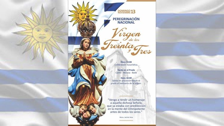El programa para el domingo 13 de noviembre en Florida, Uruguay. (Vatican Media)