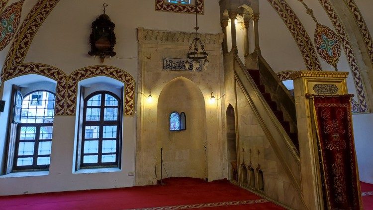 Das Innere der Habib-i Neccar Moschee