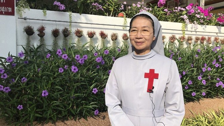 Sr Grazia Patthayaporn, religieuse camillienne en mission en Thaïlande 