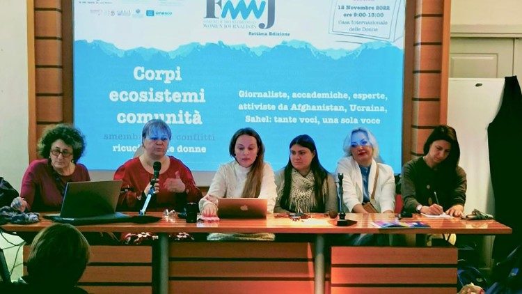 Al Forum di Roma la testimonianza di cinque donne ucraine