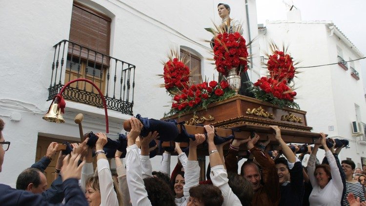 Procesión en honor al Beato Juan Duarte, Malaga - España