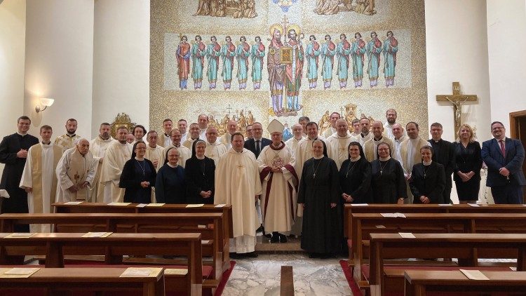 Mons. Girasoli na návšteve Pápežského slovenského kolégia sv. Cyrila a Metoda