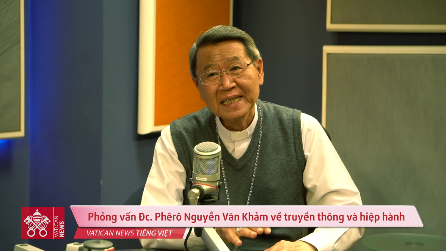 Phỏng vấn Đức cha Phêrô Nguyễn Văn Khảm về Truyền thông và Hiệp hành ...