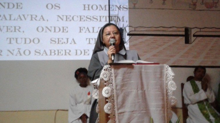 Irmã Celma Costa, das Irmãs da Consolação Misericordiosa (São Tomé e Príncipe)