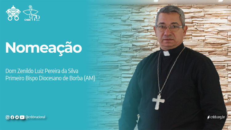 Dom Zenildo Luiz Pereira da Silva primeiro bispo diocesano de Borba