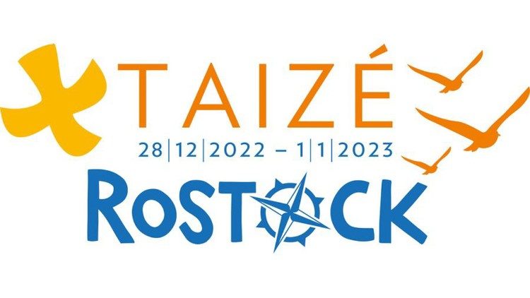 Logotipo do Encontro de Taizé em Rostock