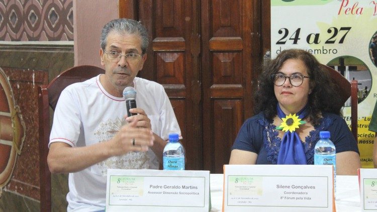 Pe Geraldo Martins e Silene Gonçalves. (Foto: Tiago Fernandes)