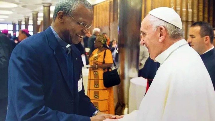 Papa Franjo i pokojni ganski kardinal Richard Kuuia Baawobr