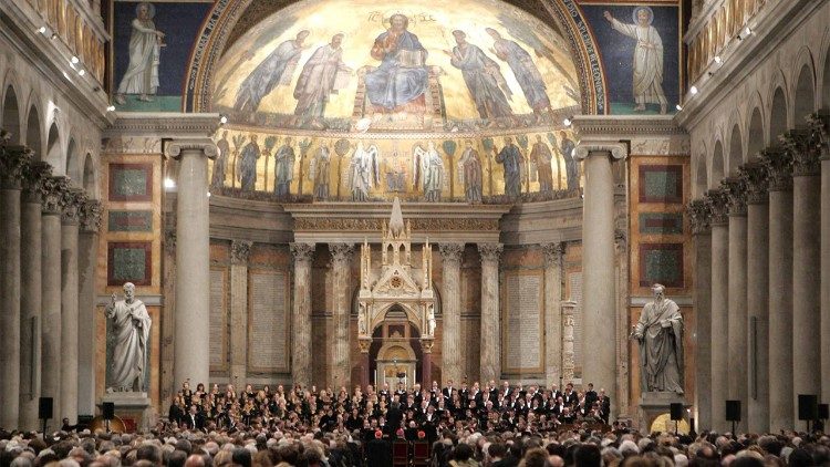 Un concerto nella Basilica di San Paolo Fuori le Mura