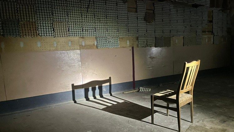 Salle de tortures des prisonniers militaires 