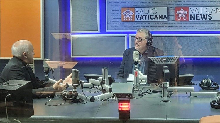 Intervistato da Vatican News - Radio Vaticana