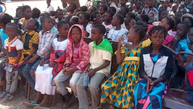 Des enfants du diocèse de Koudougou au Burkina Faso