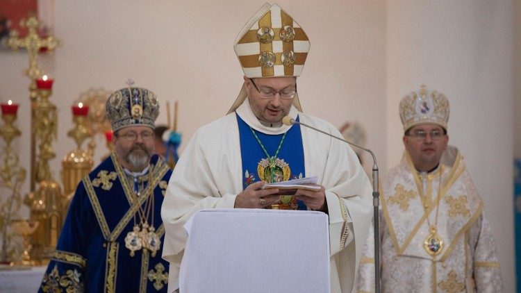 Слово нунція Вісвалдаса Кулбокаса під час хіротонії єпископа Максима Рябухи 