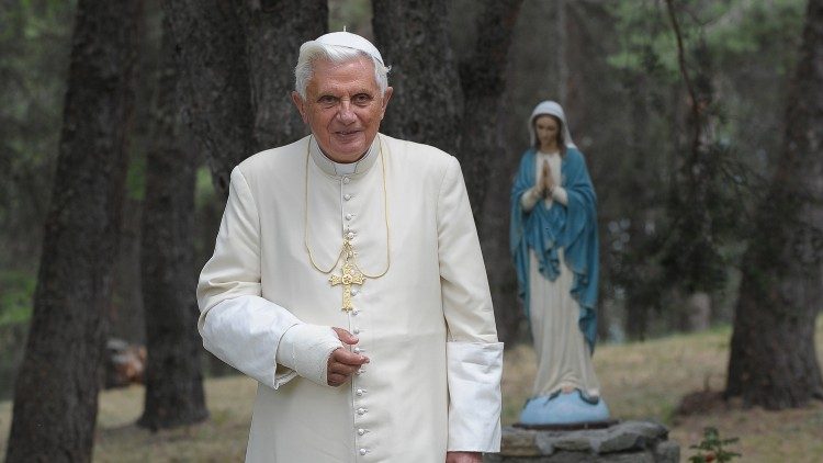 Le Pape émérite Benoît XVI.